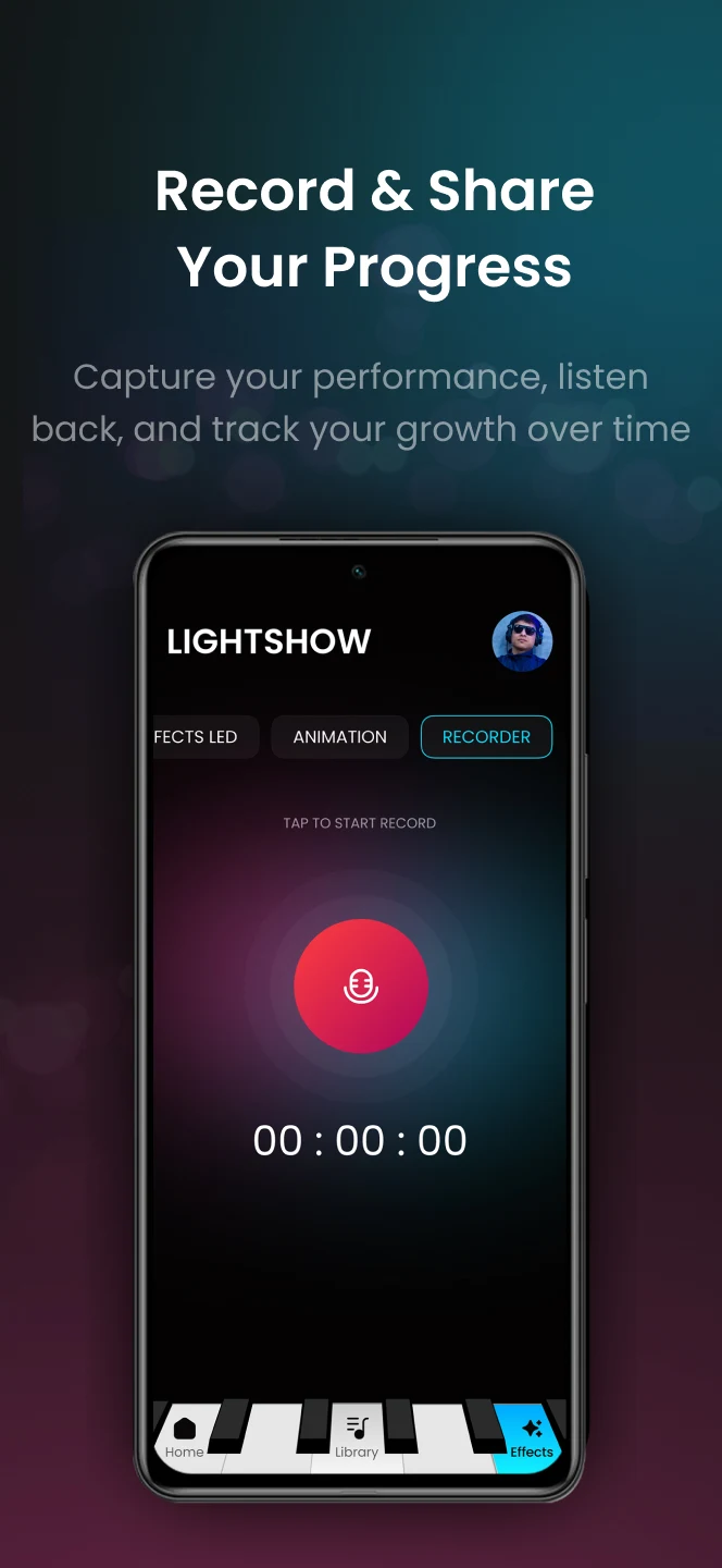 Piano LED App screenshot