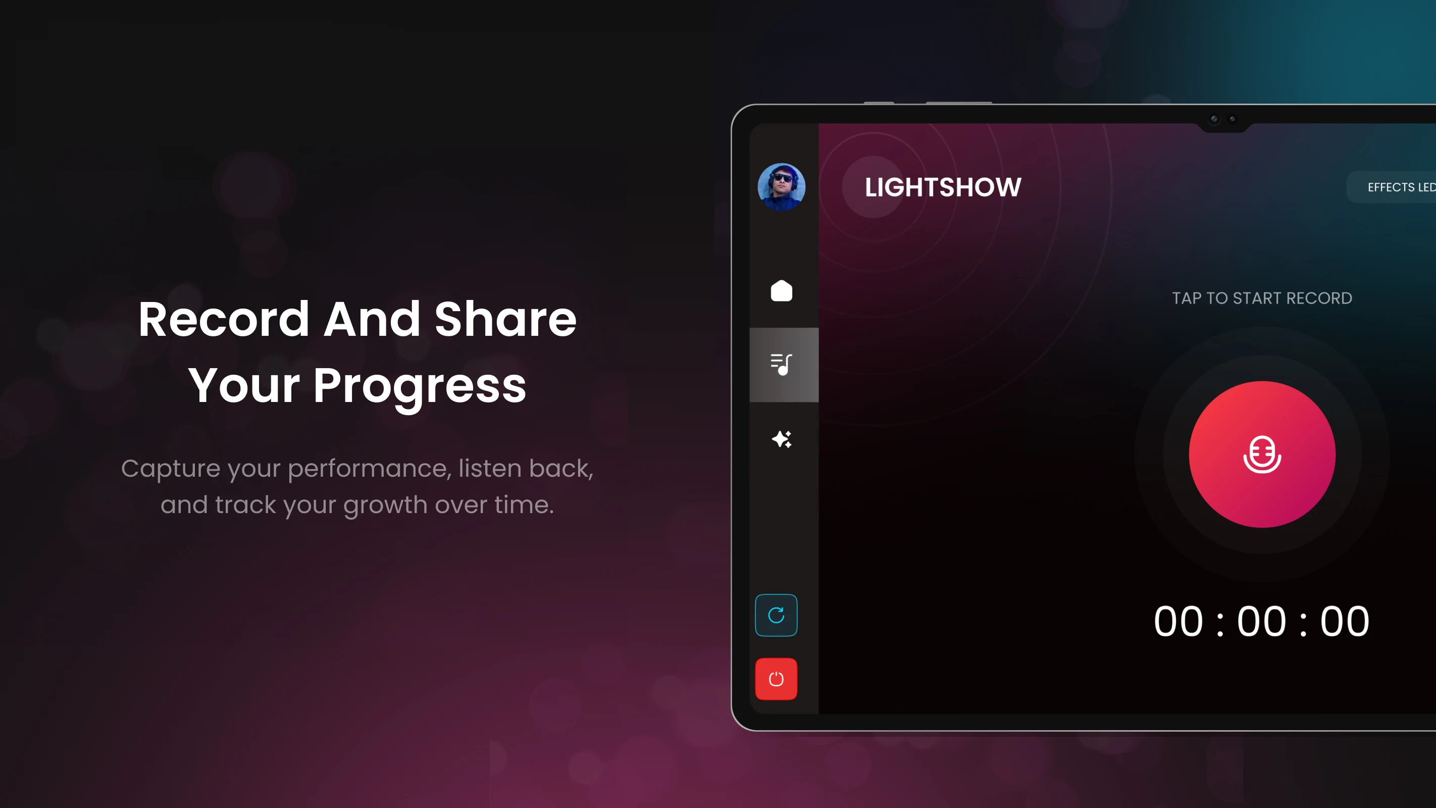 Piano LED App screenshot