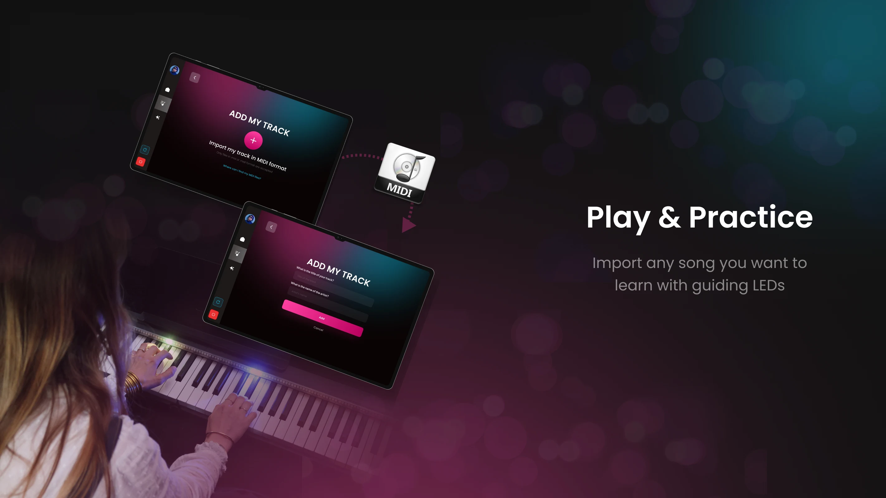 Piano LED App screenshot