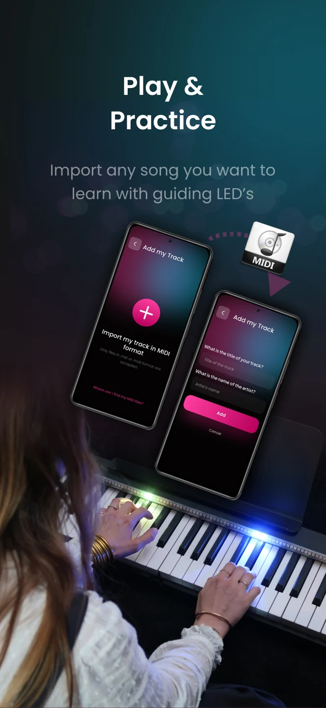Piano LED App screenshot